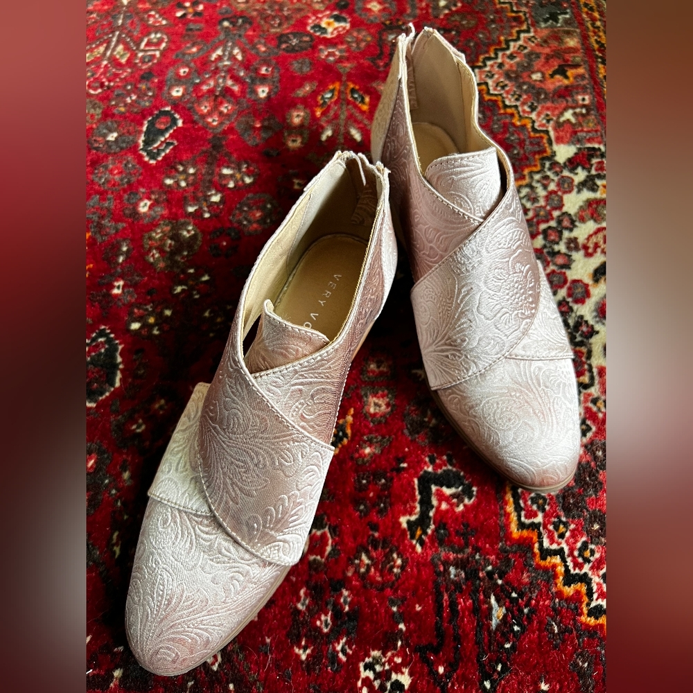 Very Volatile Rose Gold Nelisa Booties